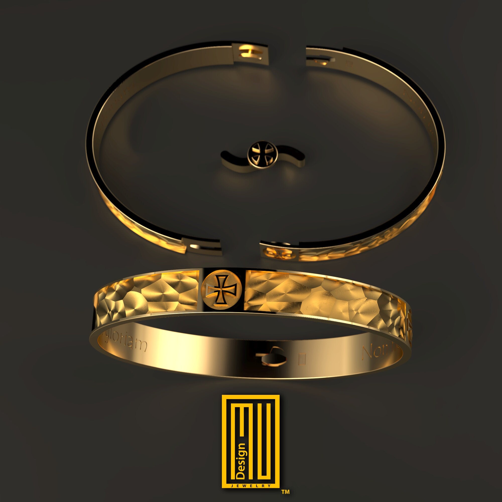 Templar popular Bracelet - Brass Edition