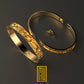 Solid Gold Bracelet with Knights of Templar Cross