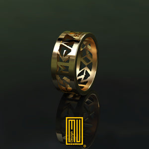 Masonic Ring With 32nd Degree Symbols