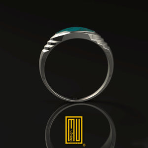 Ring with Turquoise Gemstone