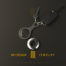 Smart  Key Chain Solid Sterling Silver Handmade Jewelry