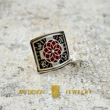 AASR Rose Croix Lapel Pin - Handmade Design, Masonic Jewelry, Mystic Gift