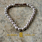 Solid Sterling Silver Bracelet with Hammer Effect Finish