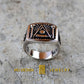 Past Master Ring Sterling Silver