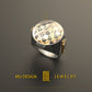 Dodecagon Shape Ring Special Cut Quartz