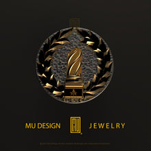 Masonic Lapel Pin, Broken Column- Handmade Jewelry, Masonic Design,