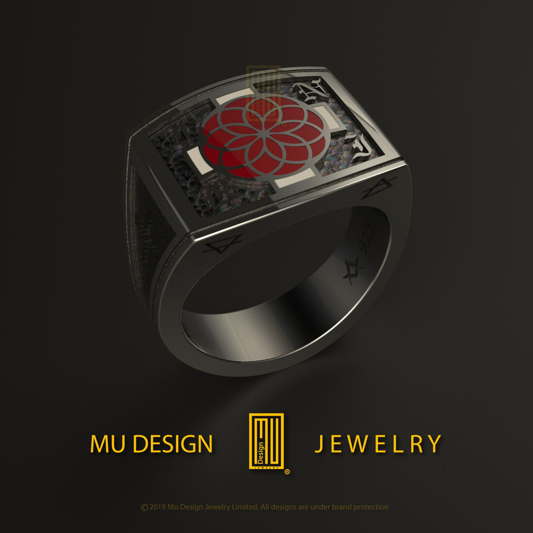 Custom Design Masonic Ring