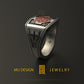 Masonic Ring with Rose Croix Symbol