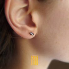 Masonic Earring 925k Sterling Silver Single or Set - Handmade Design, Masonic Jewelry and Unique Design