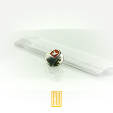 Shriner Lapel Pin 925k Sterling Silver - Masonic Design, Handmade Men's Jewelry, Personalized Gift