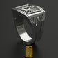 Ring with Solid Sterling Silver