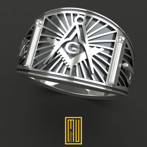 Ring with Silver and Gold Tools