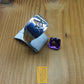 Masonic Ring  with Amethyst Gemstone