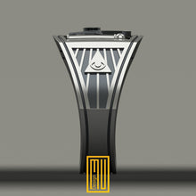 Past Master Ring 925k Sterling Silver - Handmade Men's Jewelry, Masonic Gift, Unique Design