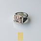 Scottish Rite Ring Rose Gold & Sterling Silver